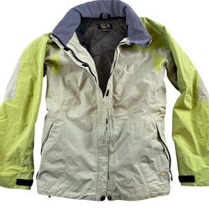 Mountain Hard Wear Women's Conduit Jacket Size 10 Lime Green Full Zip Outdoors